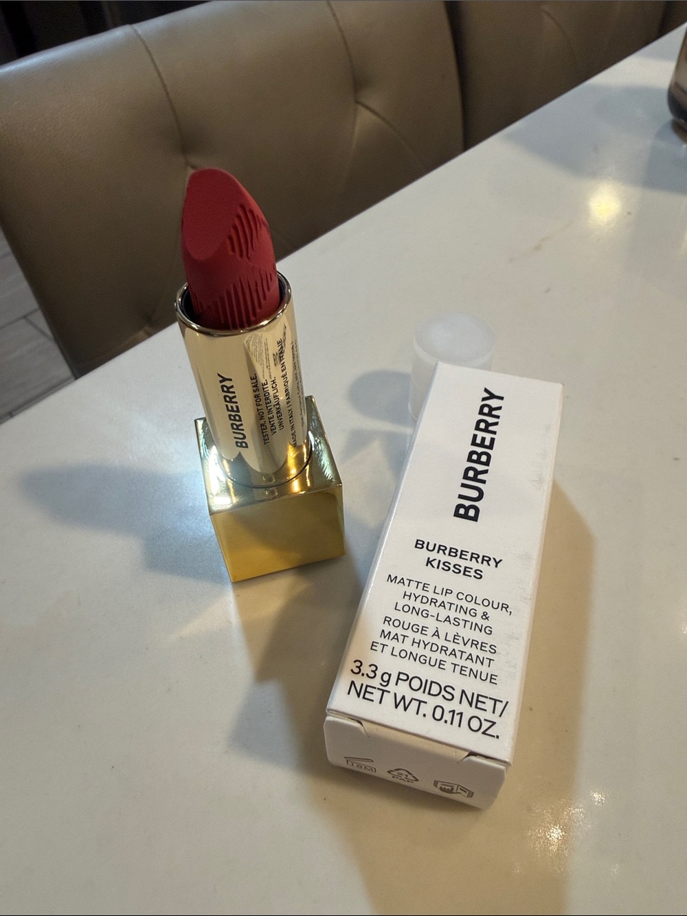 Burberry Matte Lipstick - Burberry kisses